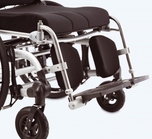 Раздельная подножка фиксированная с поддержкой голеней