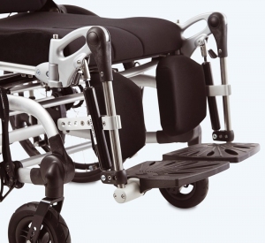 Раздельная подножка с газовым амортизатором и поддержкой голеней