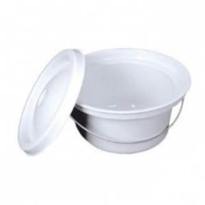 Туалетное ведро для кресел-стульев с санитарным оснащением (пластиковое)