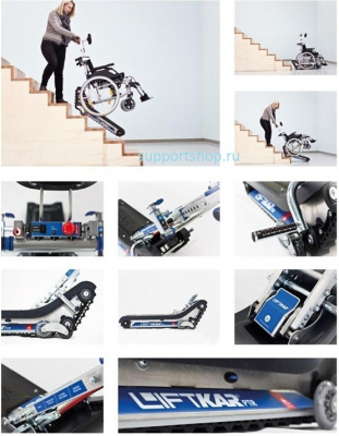 Лестничный гусеничный подъемник SANO PT PTR 160